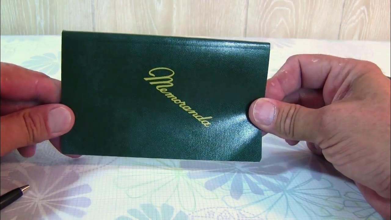 Memoranda Pocket Notebook for the US Military is Good! Military