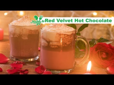 Resep Red Velvet Hot Chocolate 
