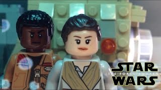 Lego Star Wars The Force Awakens trailer 3 recreation shot for shot