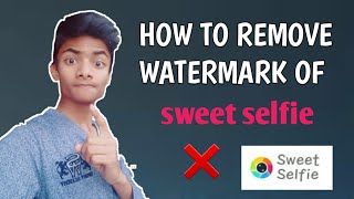 How to remove watermark of sweet selfie very easily in one tap ..trick by super bro screenshot 4