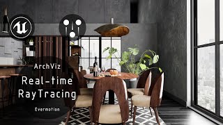 Unreal Engine 4 real time Ray tracing - Apartment interior animation by RTS Virtual Studio. i!i