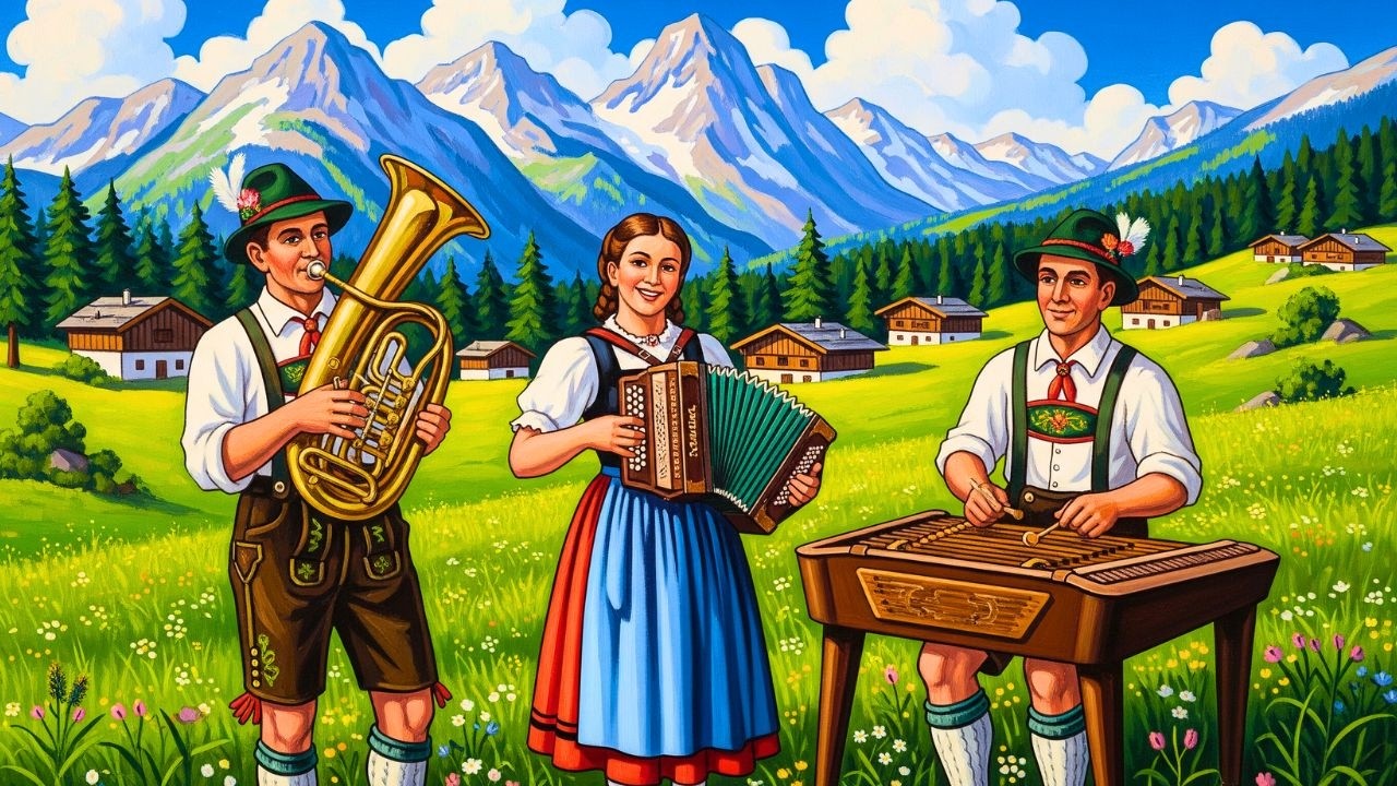 2 Stunden beruhigende Alpenmusik 🎵 | Friedvolle Klänge für deinen Abend