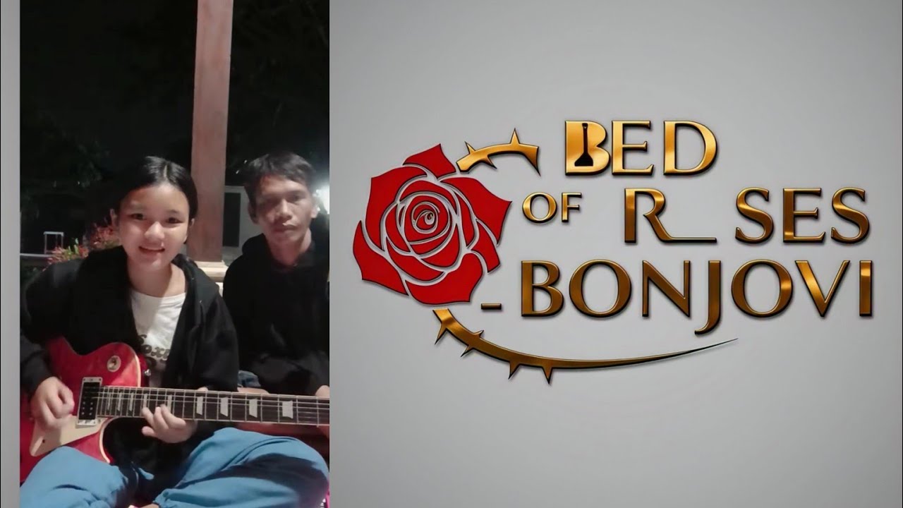 🔴 BONJOVI - BED OF ROSES COVER BY WULAN ASTICAA GITARIS MANIS