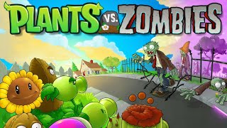 PLANTS VS ZOMBIES Pool Level 4 🌿🧟 #video #level4 #plantsvszombies #viral #trending #explore #gaming