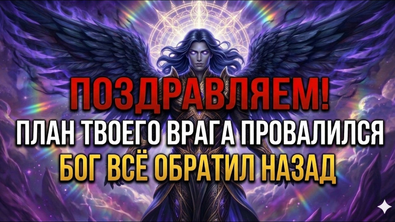 🔴 ОСТАЛОСЬ ТОЛЬКО 30 СЕКУНД — АРХАНГЕЛ МИХАИЛ ГОВОРИТ: ПОЗДРАВЛЯЮ! ПЛАН ТВОЕГО ВРАГА ПРОВАЛИЛСЯ...