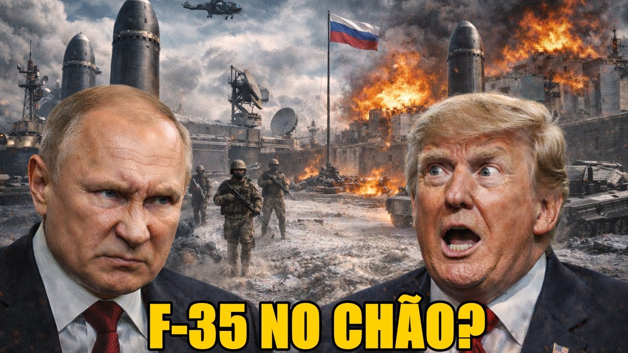 O MITO CAIU: CAÇAS AMERICANOS SÃO 