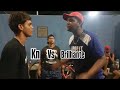 ( Lenda vs iniciante 🔥 ) kn vs brilhante | | semi final | batalha santo flow | 3° edição |