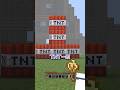 TNTってほんとに強いの? #マイクラ #マインクラフト #minecraft #shorts