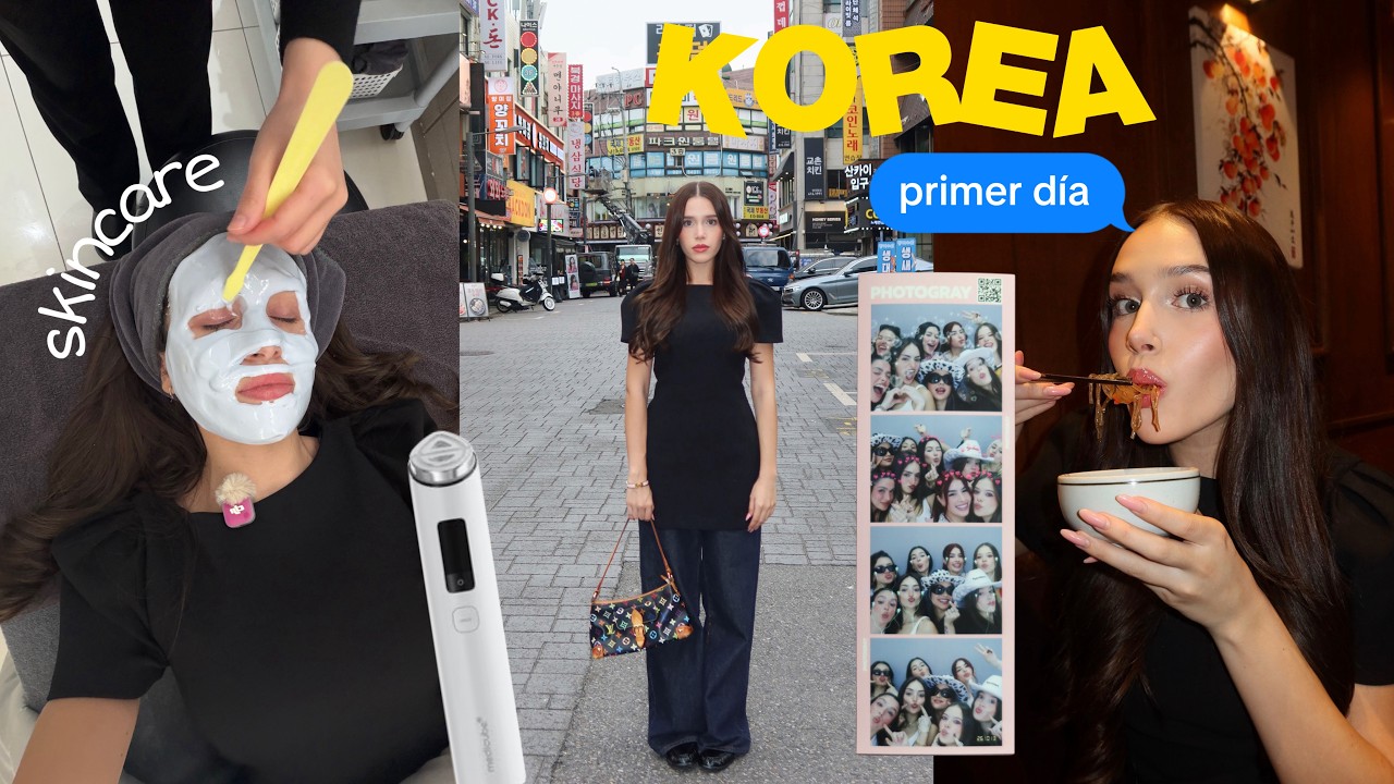 Mi primer día en Seúl: Skincare Coreano, Medicube y Amigas *VLOG*