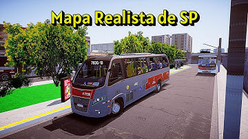 🟢Proton Bus Simulator | Mapa SP Área 7 Fictício Beta | Linha 863G-10 | Metrô Campo Limpo | PBS