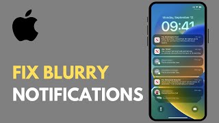 How to Fix Blurry Notification (iOS 26)