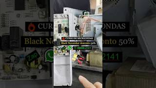 Funcionamento básico da placa do microondas. Curso de microondas.