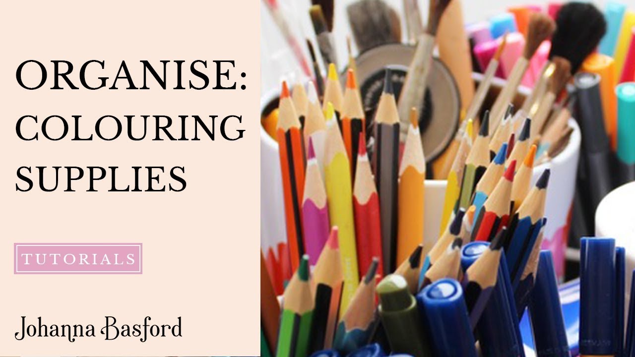 My Favourite Art Supplies - Johanna Basford Johanna Basford