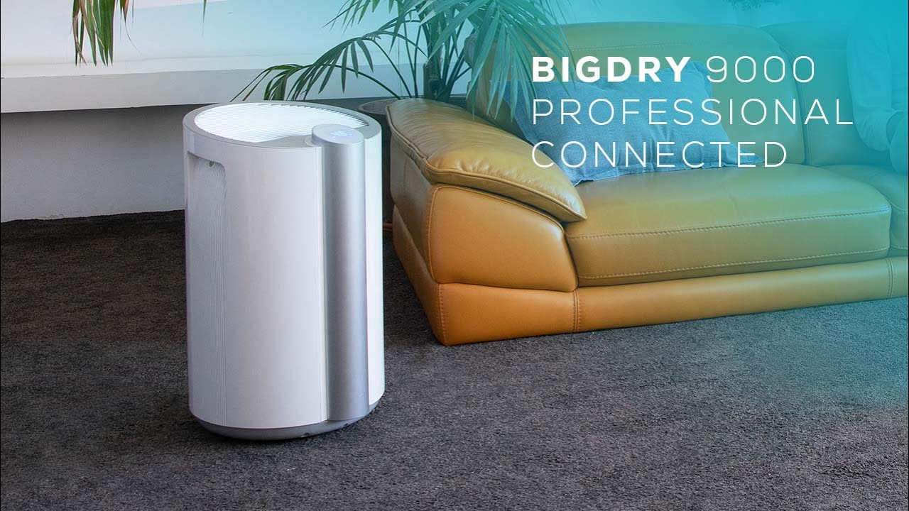 BigDry 9000 Professional Connected Deshumidificador de 20 L/día