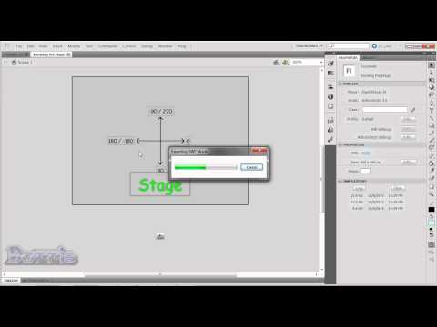 Flash CS4/CS5 Beginner Tutorial: Knowing your stage