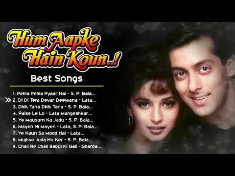 Hum-Aapke-Hain-Koun-❤️-Movie-All-Best-Songs-|-Salman-Khan-&-Madhuri-Dixit-|-Romantic-Love-Gaane