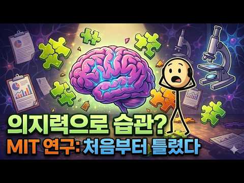의지력이 부족해서? 틀렸습니다. 뇌과학이 밝힌 작심삼일의 진짜 이유