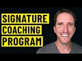 How to create your first signature coaching program