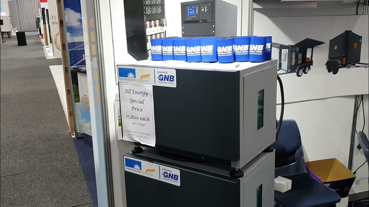 GNB Industrial Power 2019 All Energy Australia Conference YouTube