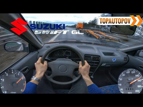 Suzuki Swift 1.0i (39kW) |33| 4K TEST DRIVE POV - ACCELERATION, EXHAUST SOUND & BRAKING  TopAutoPOV