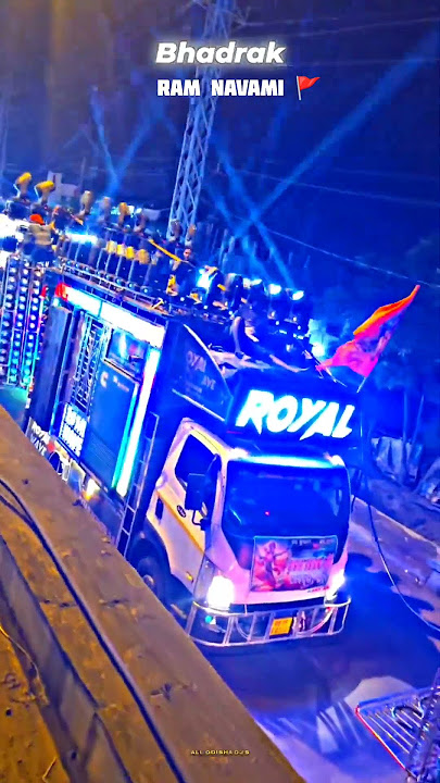 Dj Royal Wave At Bhadrak Ram Navami 2025 🚩 // Dj Royal Wave Full Setup 2025 #trending #viral #shrots