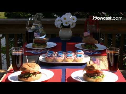 How to Make 4th of July Cupcakes