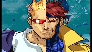 Marvel vs Capcom 1 ( Arcade ) - Captain Commando / Gambit Playthrough ( Apr 30, 2018 )