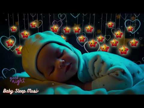 🎶 Mozart & Brahms Lullabies 💤 Gentle Baby Sleep Music Calm Sleep in 3 Minutes 🌙