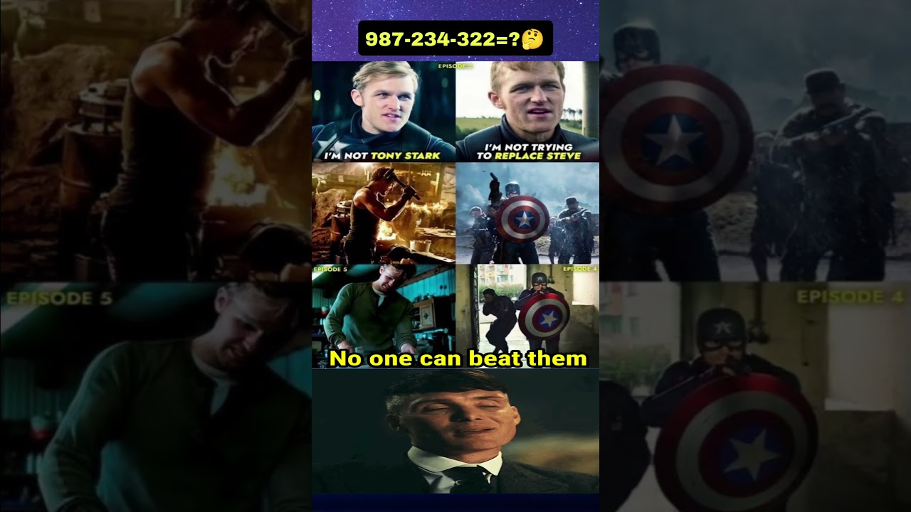 Tonny stark and Steve Rogers are  irreplaceable 💥🥺 