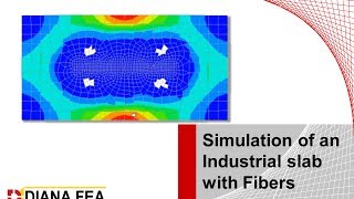 Webinar: Simulation of an Industrial Slab with Fibers in DIANA