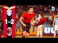 Tonali Wins It At The Death Lazio 1 2 AC Milan Highlights Serie A 