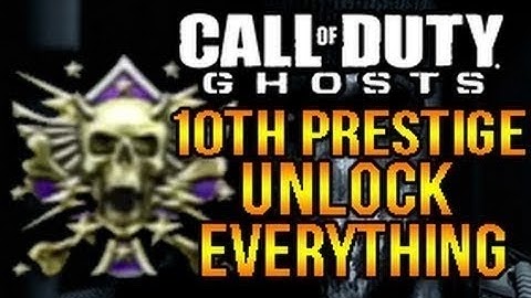 cod ghost unlock all