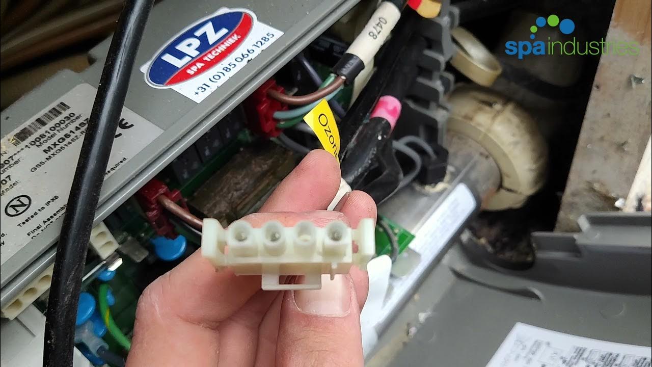 Spa ozonator vervangen YouTube