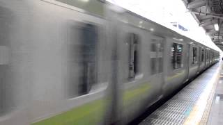 山手線外回りE231-500番台東トウ531編成、東京駅発車