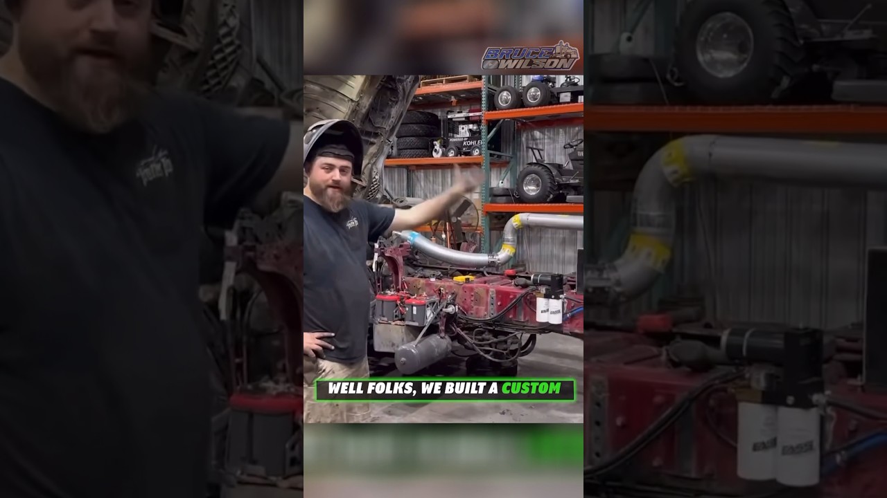 Custom exhaust for my scania!