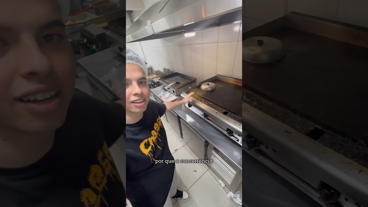 Abri uma hamburgueria com 17 anos nos fundos da minha casa😮