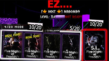 Roblox Fnaf Coop Fnaf 1 - 5 Night 7...