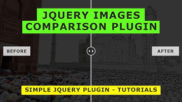 Image Comparison Slider with jQuery & CSS3 - Simple jQuery Plugin tutorials