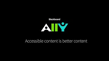 Introducing Blackboard Ally for Websites