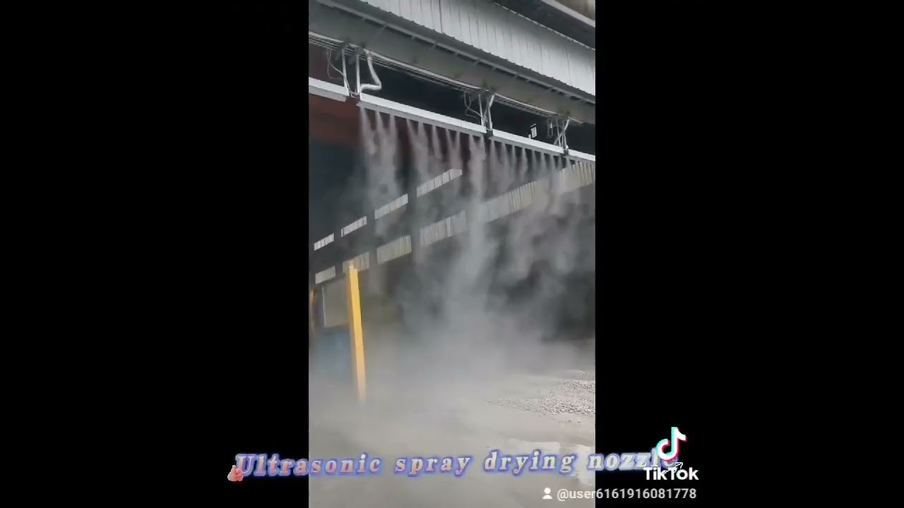 BYCO Micro Ultrasonic Fine Mist Spray Nozzle for industrial humidifier