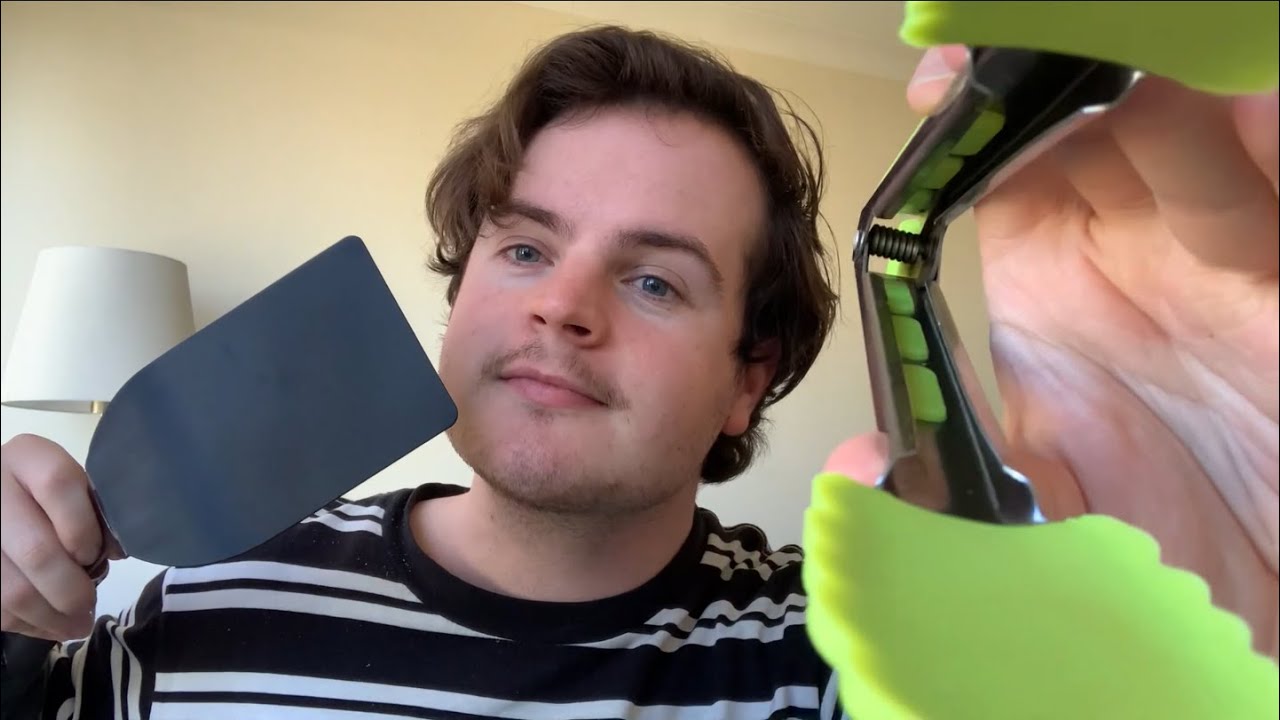 Fast & Aggressive ASMR Doing Your Makeup with the Wrong Props (Personal Attention + Pay Attention)