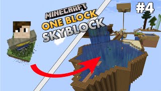 New Minecraft player tries 1 Block Sky block