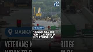 Veterans Memorial Bridge work to close portion of North Riverfront Drive