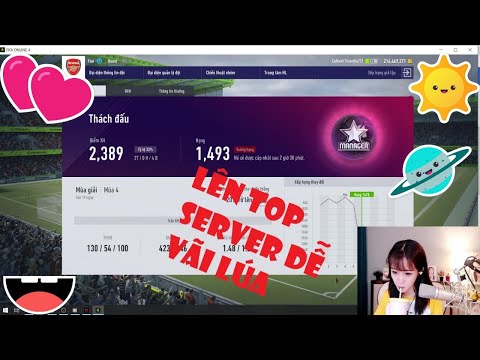 Cách lên hạng Top server Fifa online 4 nhanh nhất