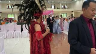 Tarian Kabasaran Minahasa   Pernikahan
