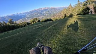 Speedfly Hernegg, Kronplatz, Italy (full flight on Line 13 landing at Dolasilla restaurant)