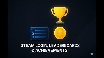 Unity Steam Login, Leaderboards & Achievements (with Rewards System) 🚀