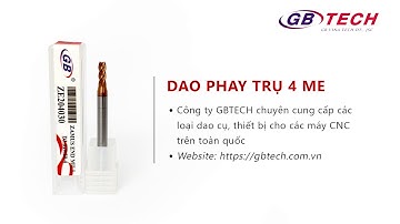 Dao Phay - Mũi Dao Phay ZE204 - Dụng Cụ Cắt Gọt CNC