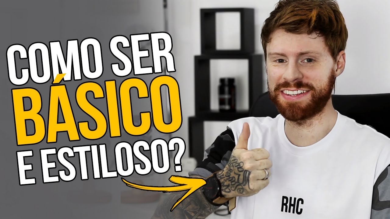 👍 Como ser BÁSICO e ESTILOSO ao mesmo Tempo? (feat. El Hombre) - Estilo Masculino - 