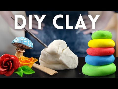 Air Dry Clay, No Baking Air Drying Modeling Clay | Natural, Non Toxic, All  Purpose Compound | Self-Hardening DIY Creative Argil Slime Sculpting Clay